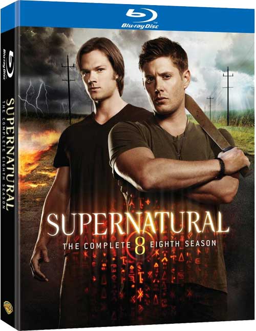“Supernatural” Season 8 DVD cover and extras information