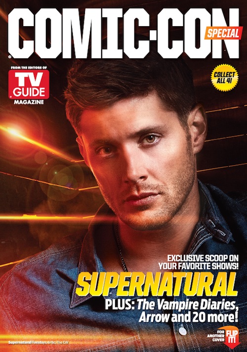 Supernatural Gets Cover of 2013 TV Guide/Warner Brothers Comic Con Issue
