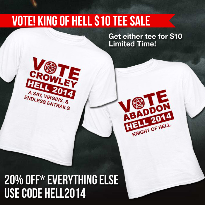 Supernatural Tee Offer and Sale – Act Before Feb. 12th!