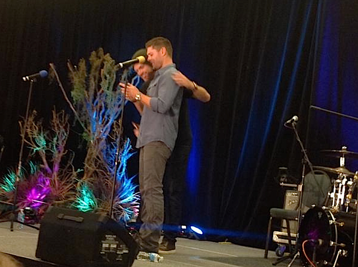 Jared and Jensen Gold Member’s Panel at VanCon:  Jensen Joins Twitter, Osric Chau Jokes and Other Fun