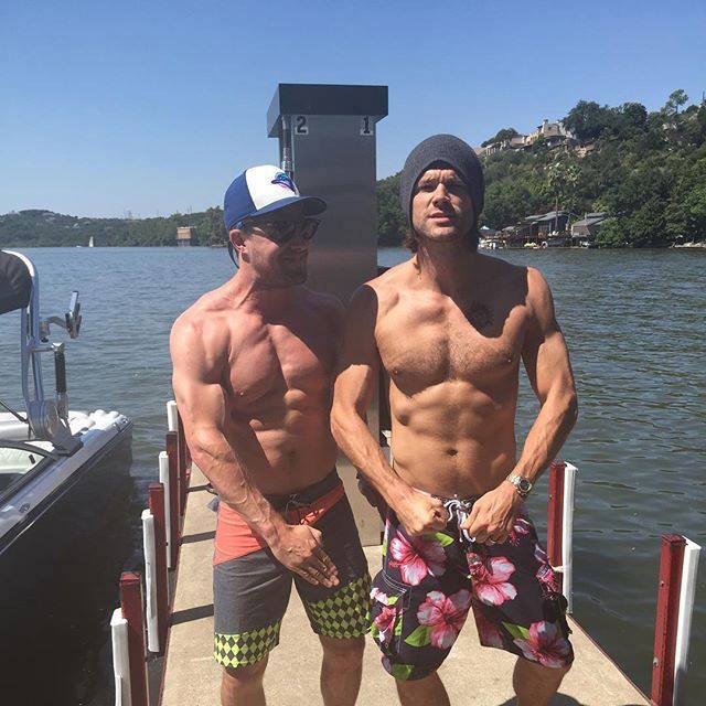 Steven Amell and Jared