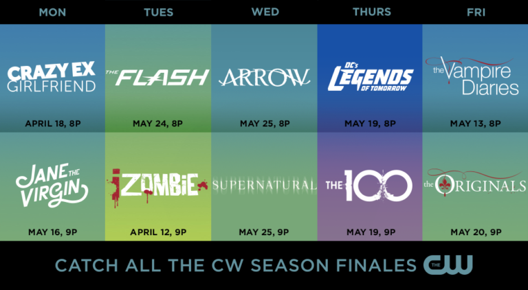 Finale date for Supernatural and Other CW Shows Announced