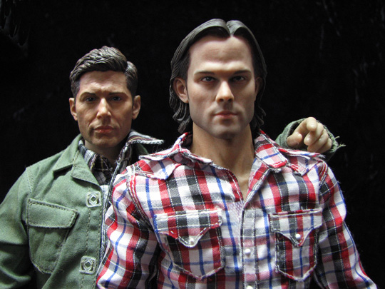 Inspired by Supernatural: Collectible Sam and Dean Action Figures