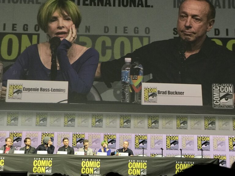 WFB at Comic Con:  Interviews with Supernatural EPs Eugenie Ross-Leming and Brad Buckner