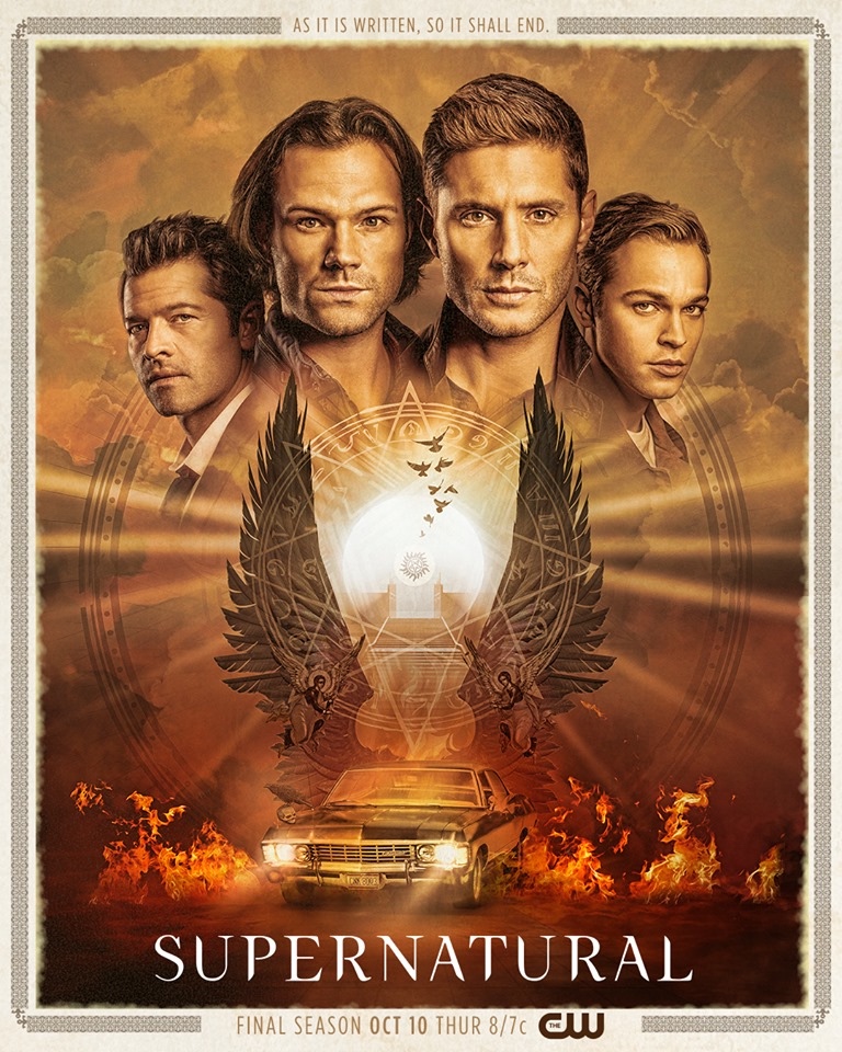 The Official Supernatural Season 15 Poster