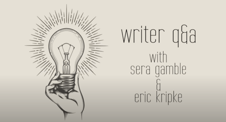 Eric Kripke in Writer Q & A With Sera Gamble
